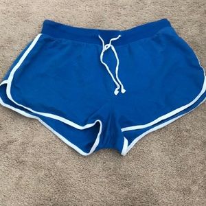 Blue Cloth Shorts